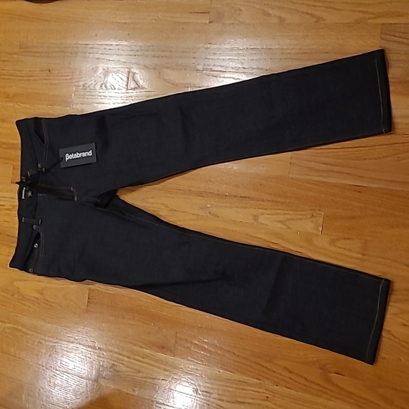 NWT Betabrand Stretch Jeans Dark Wash Size 30 - Picture 4 of 8